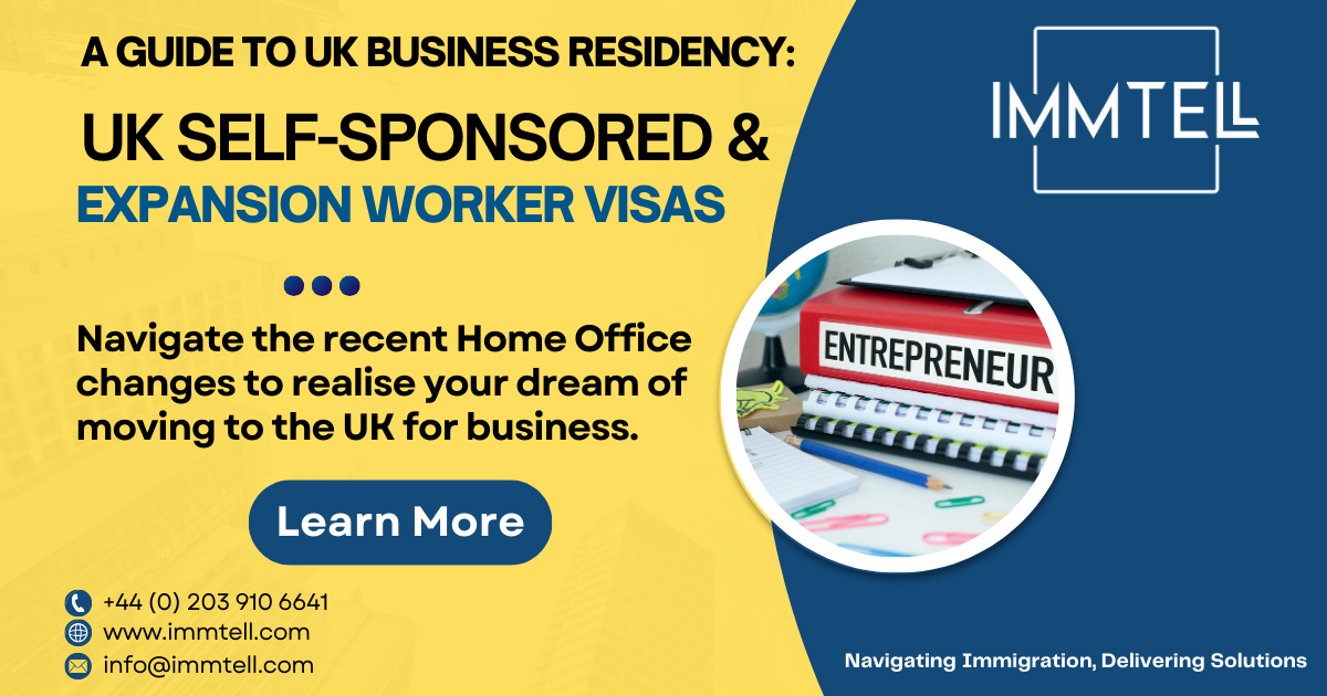 Uk expansion worker visa overcome self sponsored visa challenges | immtell